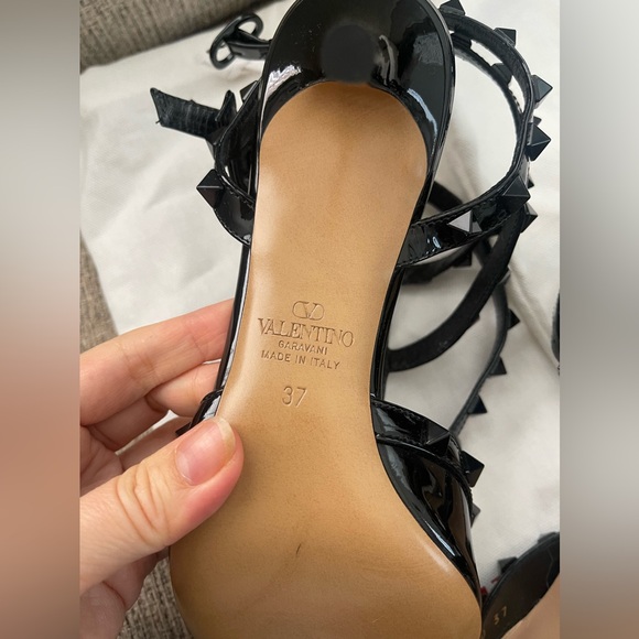 Valentino Garavani caged rockstud heels pumps size 37 - Picture 9 of 9